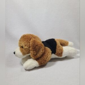 GANZ Webkinz Signature Gold Series Lying Beagle Stuffed Animal Plush 10” No Code
